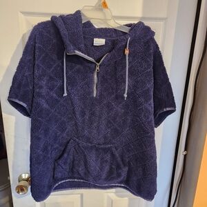 Columbia women's fire side sherpa shrug fleece jacket 1X